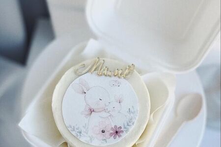 Бенто-торт маме Зайки