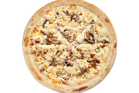 Пицца Домашняя на толстом тесте