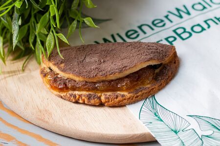 Сочень с грушей и шоколадом