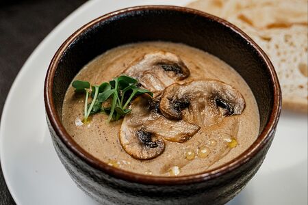 Крем-суп грибной