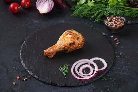 Шашлык из куриной голени