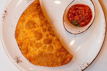 Чебурек с говядиной