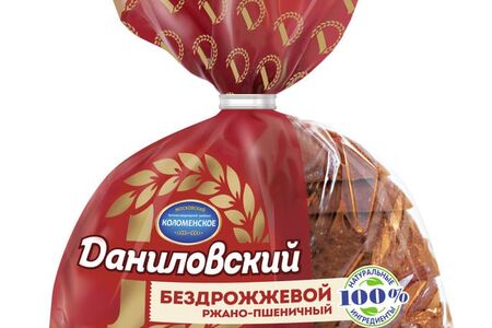 Хлеб бездрожжевой нарезка Даниловский 300г