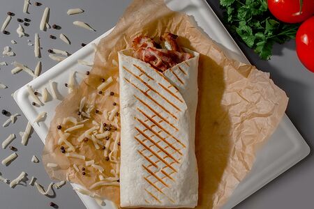 Шаверма фирменная двойная порция