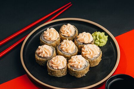 Темпура Лава с лососем