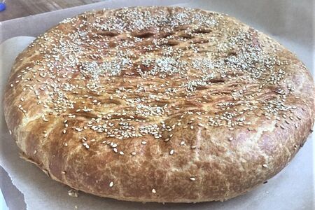 Пирог с вишней и творогом