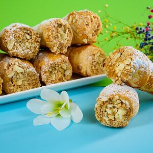 Пирожное Трубочки крем-брюле