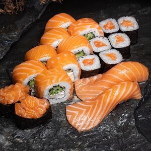 Сет с лососем