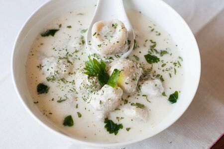 Пельмени по-сирийски