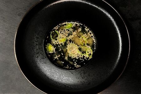 Мисо суп с лососем