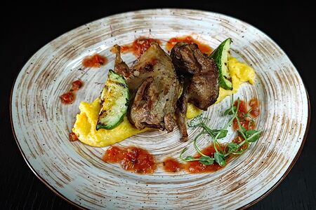 Перепелка на гриле