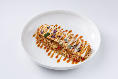 Куриное филе на рисе