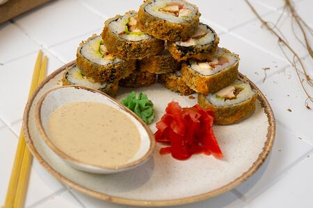 Цезарь ролл с курицей