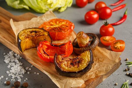 Ассорти овощей на мангале