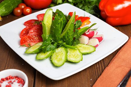 Овощная тарелка