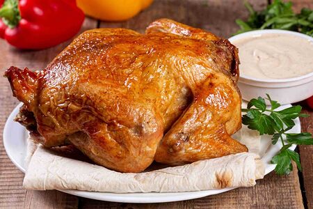 Кура гриль максималка и лаваш, салат, соус