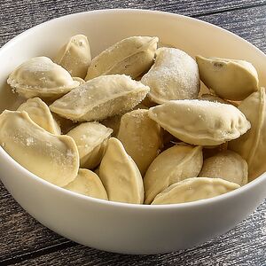 Пельмени с мясо - картофельные