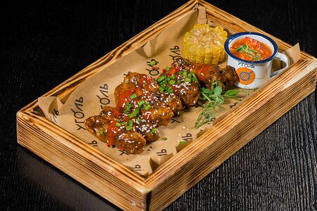 Крылья в перечном BBQ