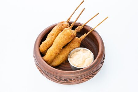 Креветки в панировке