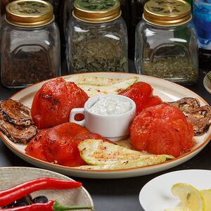 Овощи на мангале