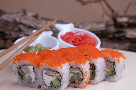 Ролл Сливочный краб