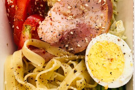 Полезный перекус с пастой