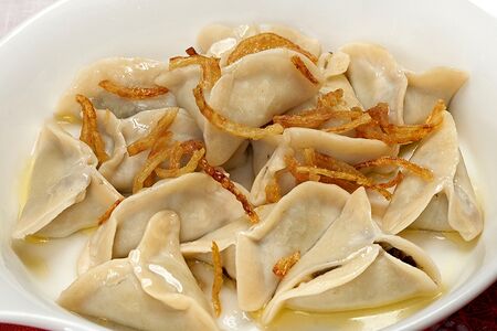 Вареники с грибами