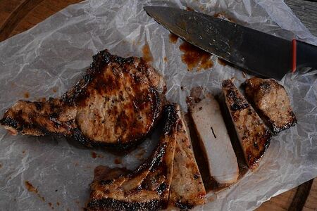 Шашлык из cвинoй корейки