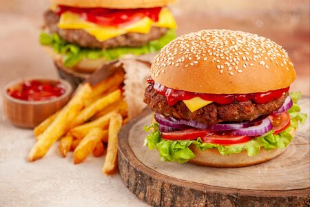 Бургер куриный на мангале