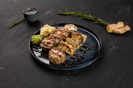 Ролл темпура с угрем