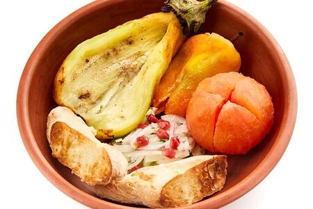 Овощи на углях