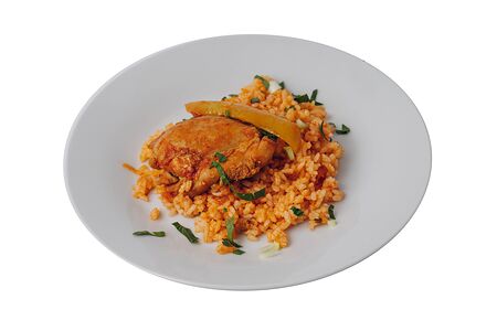 Чахохбили с рисом