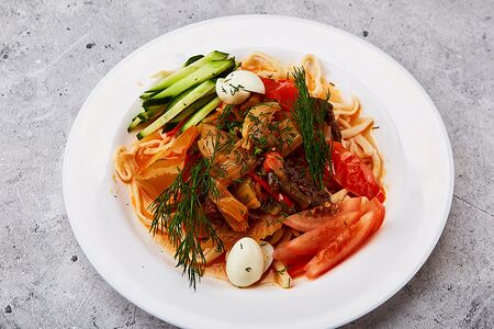 Уйгурский лагман