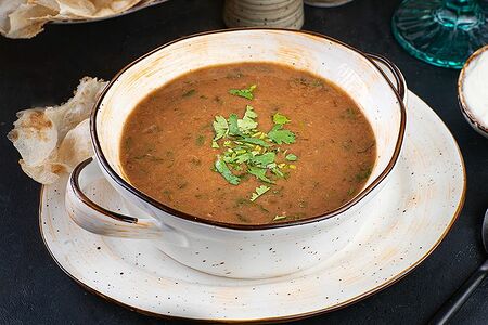 Суп из красной фасоли