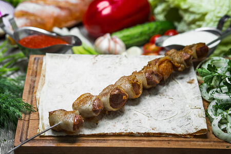 Баранья мякоть с курдюком