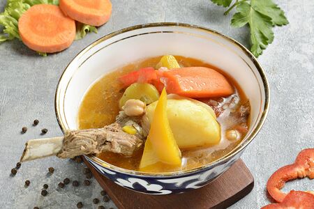 Шурпа по-ташкентский