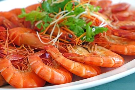 Креветки хмельные