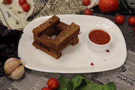 Чесночные гренки