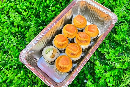 Запеченный с лососем спайси