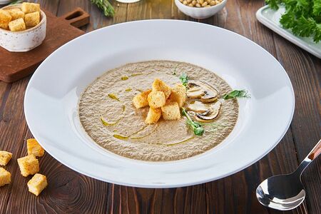 Крем-суп грибной