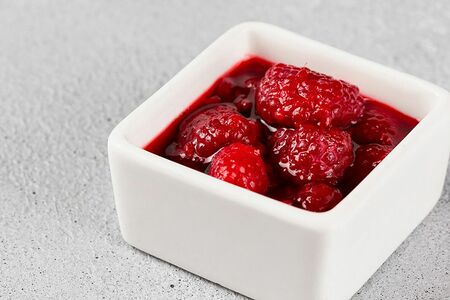 Малина, протёртая с сахаром