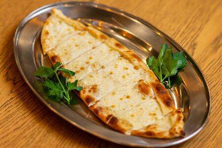 Пиде с домашним кавказским сыром