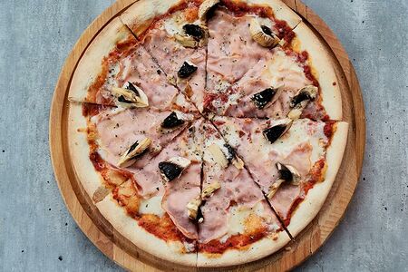 Пицца Ветчина и грибы 32см