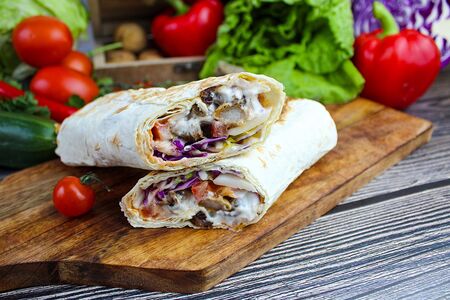 Шаурма с бараниной