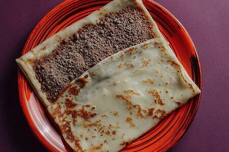 Блин с молочным шоколадом