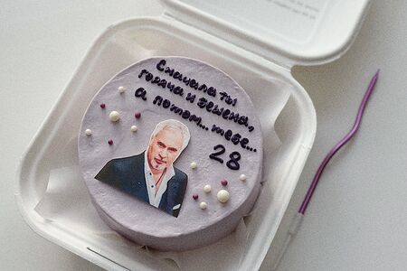 Бенто-торт Фиолетовый