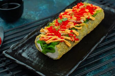 Хот-дог с мурманским крабом