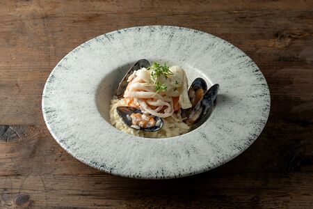 Ризотто с морепродуктами