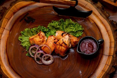 Шашлык из филе индейки