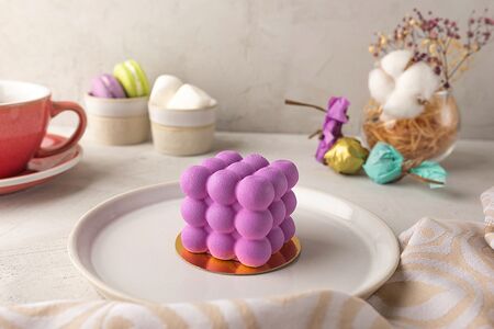 Пирожное Кубик Бамбл